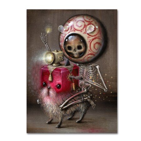 Trademark Fine Art Jason Limon 'Light Rider' Canvas Art, 14x19 ALI11350-C1419GG